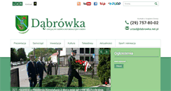 Desktop Screenshot of dabrowka.net.pl
